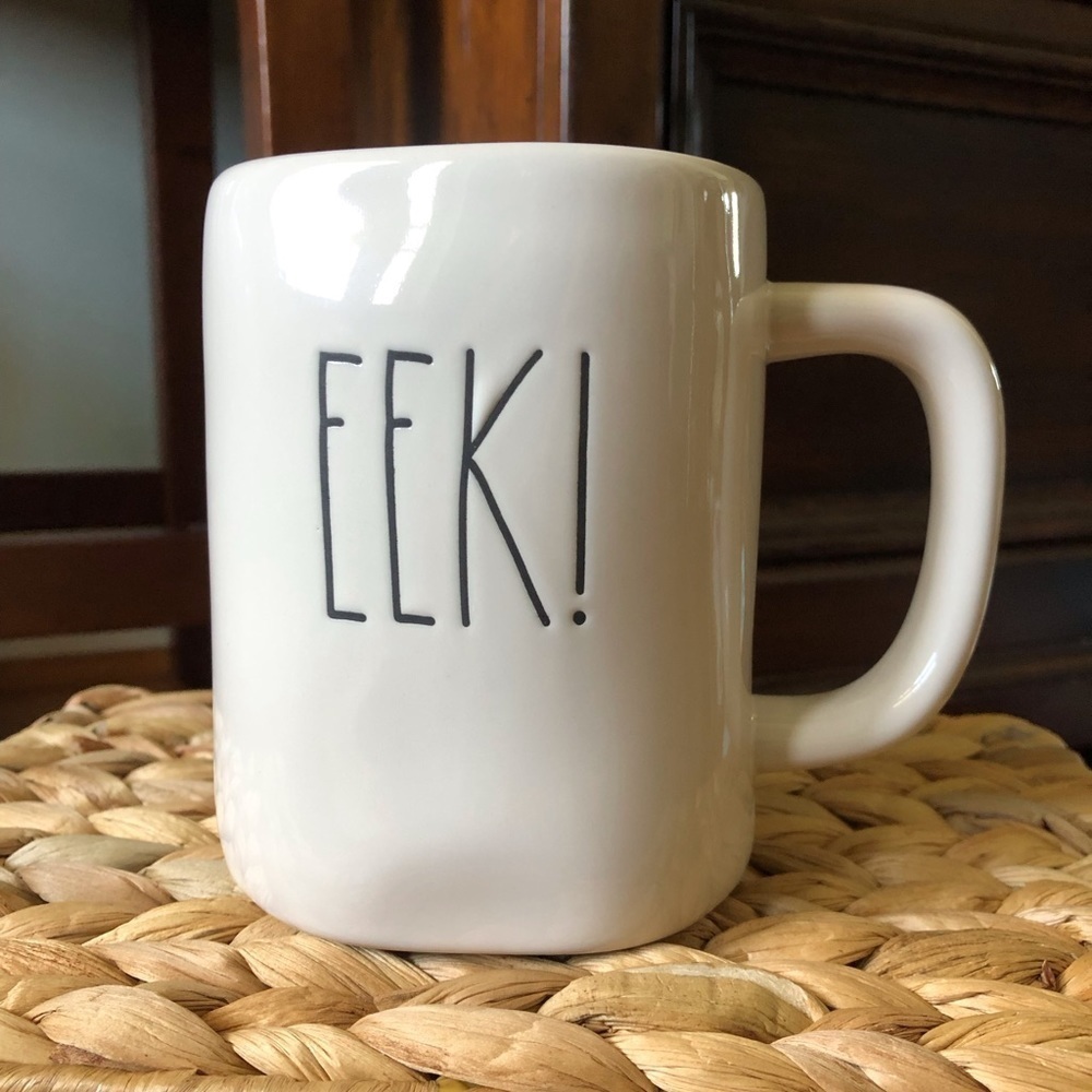 Rae Dunn: Halloween: EEK! Mummy ceramic mug - Picture 3 of 4
